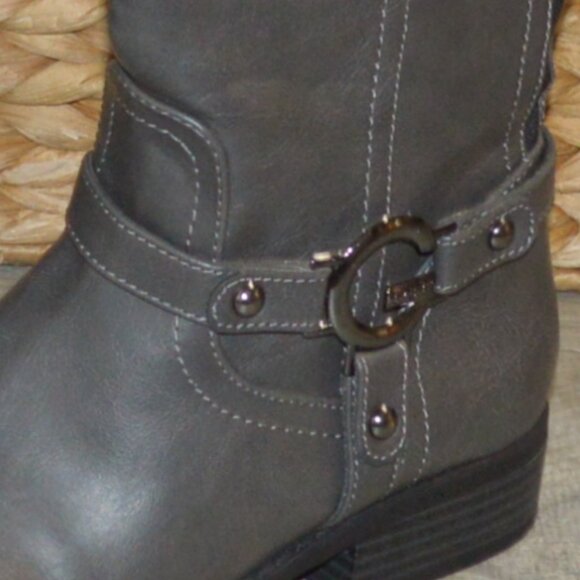 G by Guess 7 M Gray Tall Boots Riding Boots - Picture 5 of 7